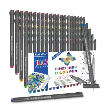 

Fineliner Art Markers Pens Dual Tips Drawing Painting Watercolor Marker 24 36 48 60 100 Colors for Calligraphy Drawing Sketching