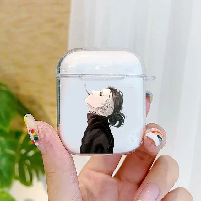 Japanese Anime devil Tokyo Ghoul Japan Case for Airpods 2 1 Cases For Air pod Clear Cute Soft