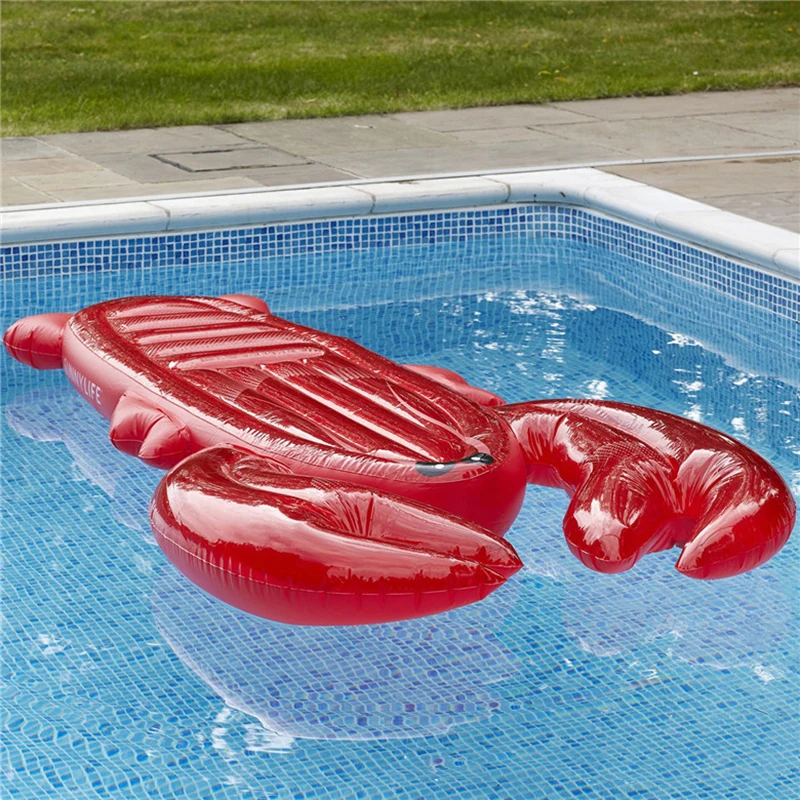 Giant Red Lobster Pool Float Inflatable 