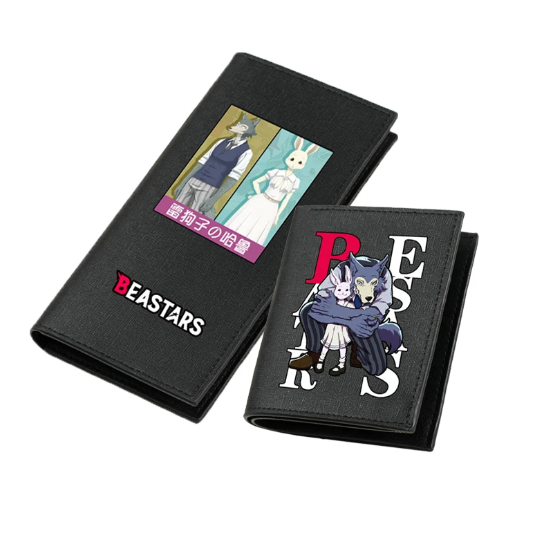 Beastars Anime Id Card Holder Students Cute Money Bag Long Coin Purse Pu Leather Short Wallet Kawaii Cartoon Boys Clutch Bag Buy Cheap In An Online Store With Delivery Price Comparison