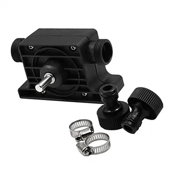 

Black 8mm round shank Water Pump Portable Electric drill driven Pump Self Priming Transfer Pumps Oil Fluid Water Pump