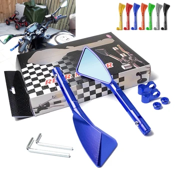 

2pcs Universal Motorcycle Rearview Mirror Moto CNC Side Mirrors For SUZUKI SV650 S SV 650 1999-2012 2013 2014 2015 2016 2017