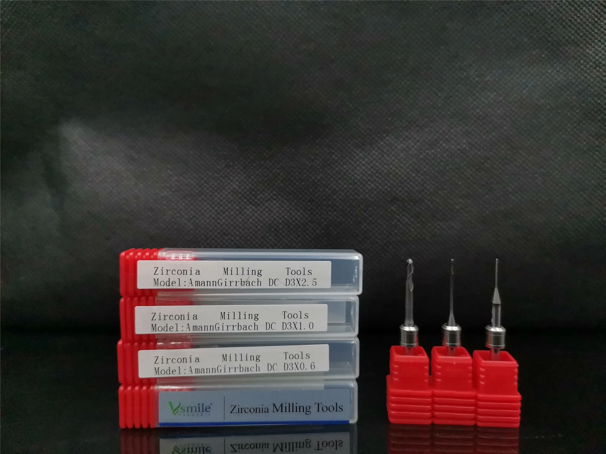 AMANN GIRRBACH DLC CAD/CAM MILLINGS BURS для фрезерного стоматологического циркониевого
