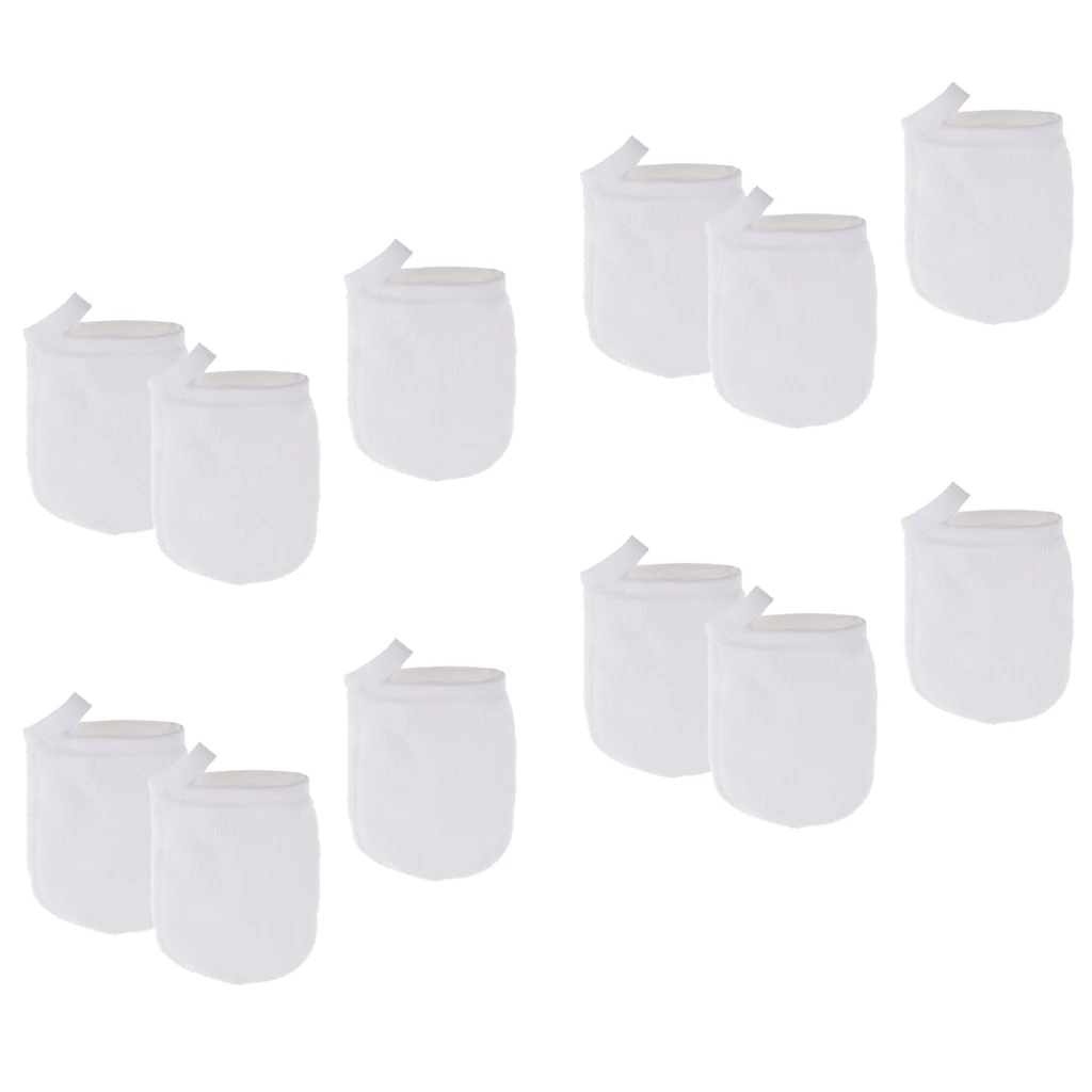 12x Microfiber Face Cloth Face Towel Makeup Cosmetic Remover Cleaning Glove