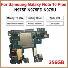 

NEW ML1 Original Motherboard For Samsung Galaxy Note 10 Plus N975F N975U N976B 5G N970U N970F 256G 512G Dual Sim Logic Board