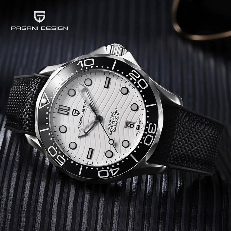 PROD 1005003128900799 PAGANI Design Automatic Mens Mechanical Watches
Top Luxury Brand Watches Mens Fashion Nylon Strap Waterproof Watches
Luminous