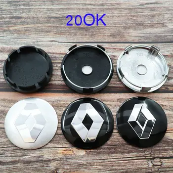 

4pcs 56mm 60mm Renault megane3 logo car emblem Wheel Center Hub Cap auto Rim refit dust-proof badge covers sticker megane2