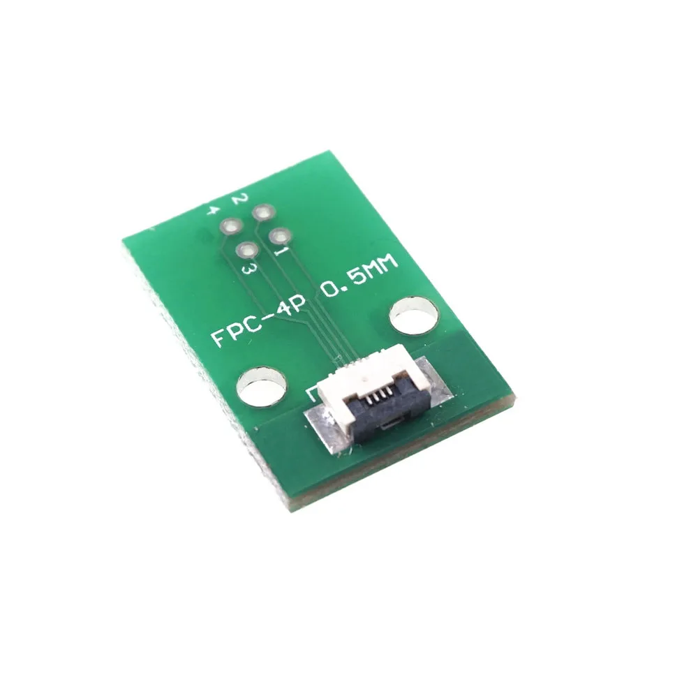 1 шт. FPC FFC кабель 4 6 8 10 12 15 20 24 30 40 50 60 PIN 0 5 мм PCB адаптер до 2 54 дюймовый шаг через
