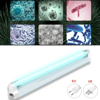 

UV Lamp Desinfection 110V 220V Ultraviolet Germicidal T5 Tube Light For Kitchen Bedroom Sterilizing UVC Bacterium Killer