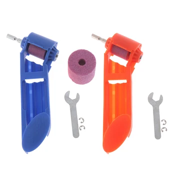 

Portable Drill Bit Sharpener Corundum Grinding Wheel Grinder Polishing Sharpener Stone Kit