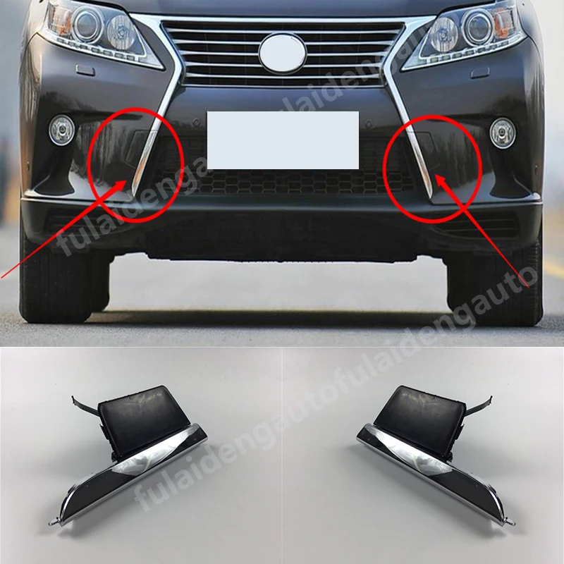 For Lexus RX350 RX450h 2010 2011 2012 Front Left Bumper Tow Hook Cover LH Side