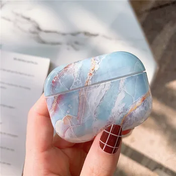 

Case Cover for Apple Air Pods Pro 3D Marble Case for Airpods Pro Case Wireless Bluetooth Case for Airpod 3 Coloful Earphone Case