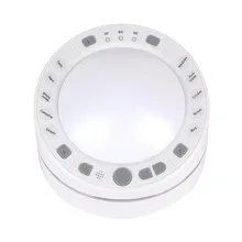 Белый шум путешествия музыка ночник ABS Релаксация офис запись детский помощник успокаивающий сон звук машина синхронизации