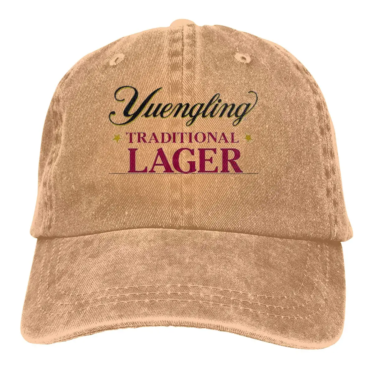 Yuengling Lager Мужская кепка джинсовая хлопковая Регулируемая Кепка на заказ Забавный рыболовный козырек Ясень