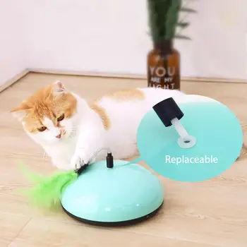 

Interactive Sweeping Robot Cat Teaser Pet Toy Pet Hair Cleaner