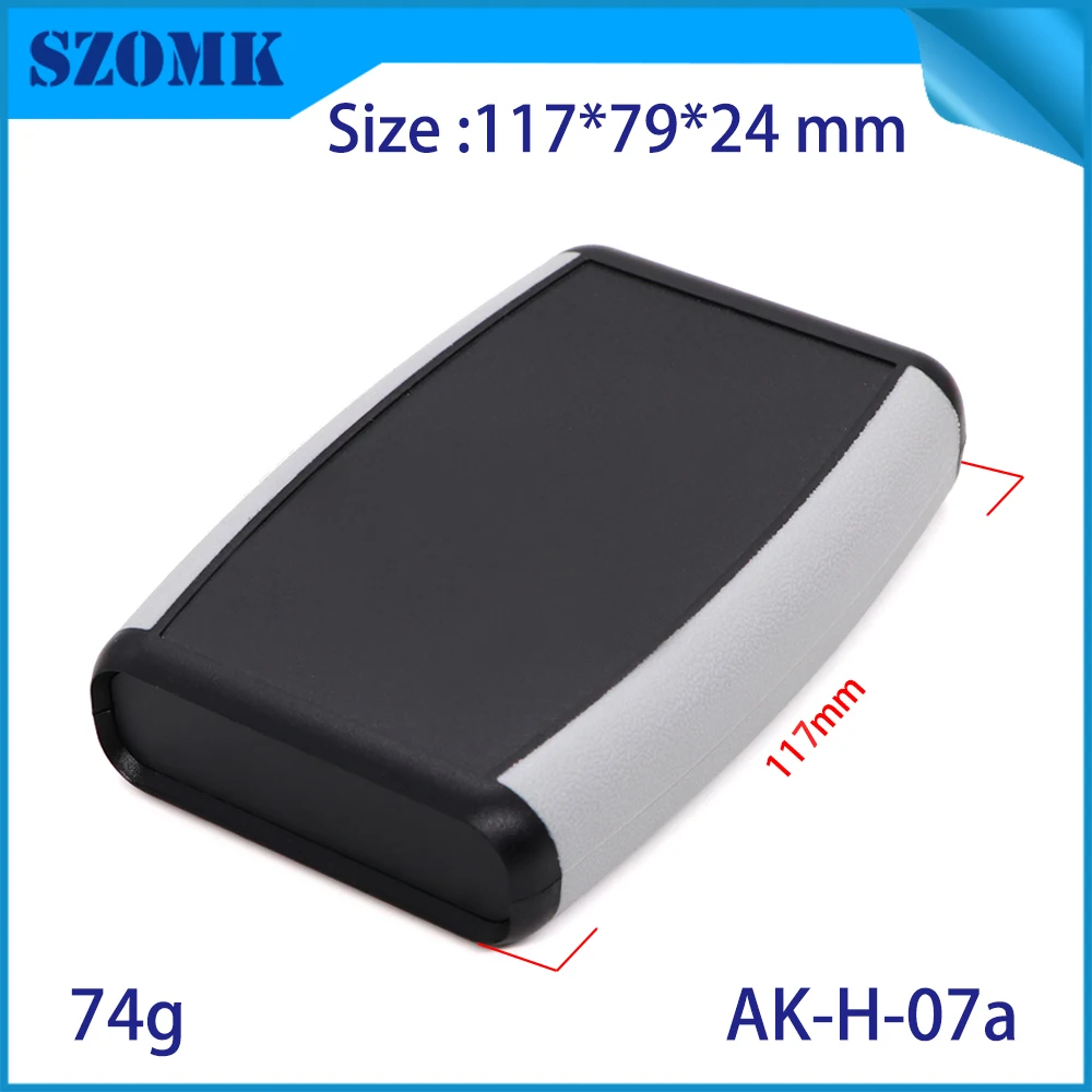 szomk handheld plastic box for electronics instrument housing plastic enclosure for pcb design junction box device project box (1)