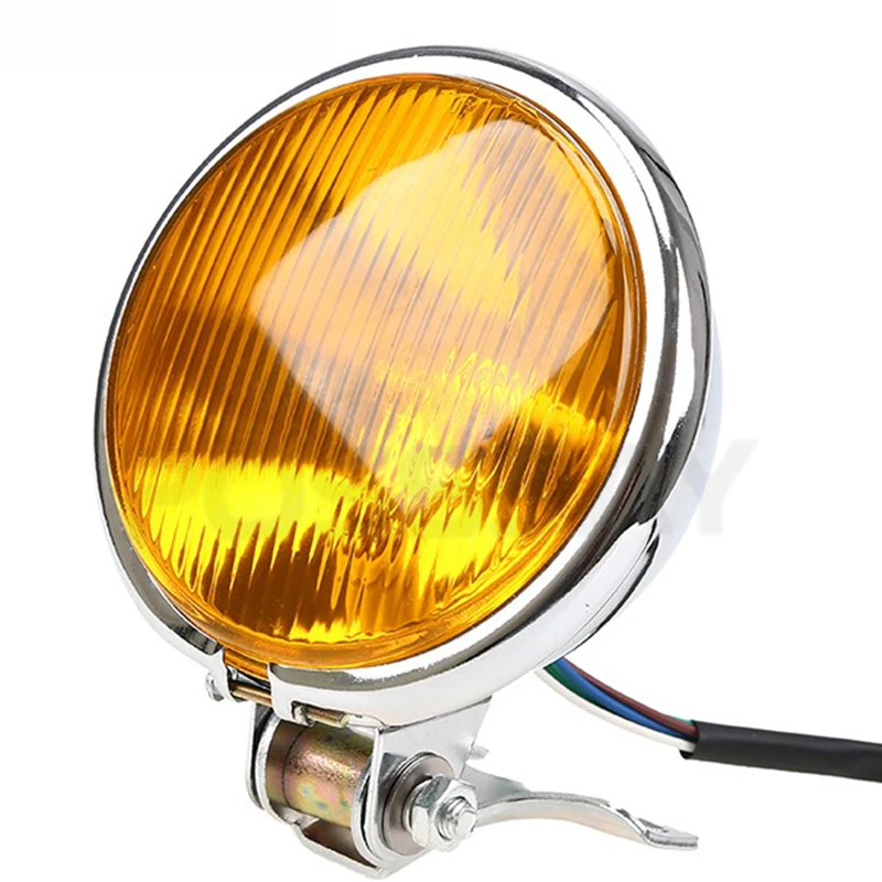 Фара POSSBAY 5 ''для мотоцикла в стиле ретро фара для CG125 GN125 Harley Suzuki Honda cb400 BWM Beam Bulb