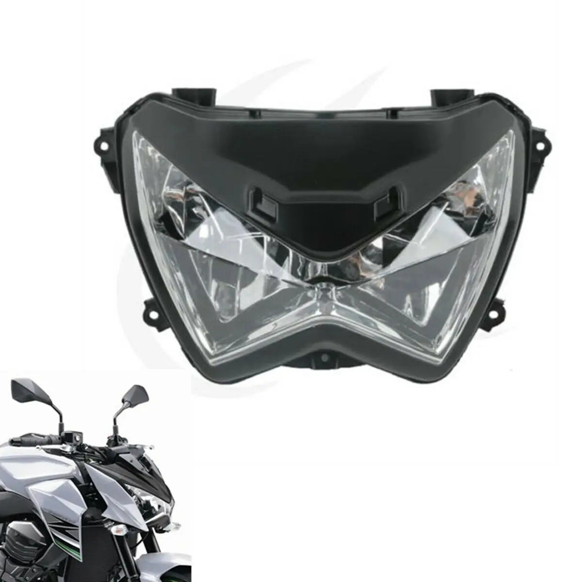Мотоцикл ясный и прочный головной светильник лампа для Kawasaki Z800 Z250 2013