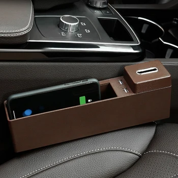 

Car Seat Slot Storage Box Cup Holder Storage Bag Multi-Function Car Gap Storage Box