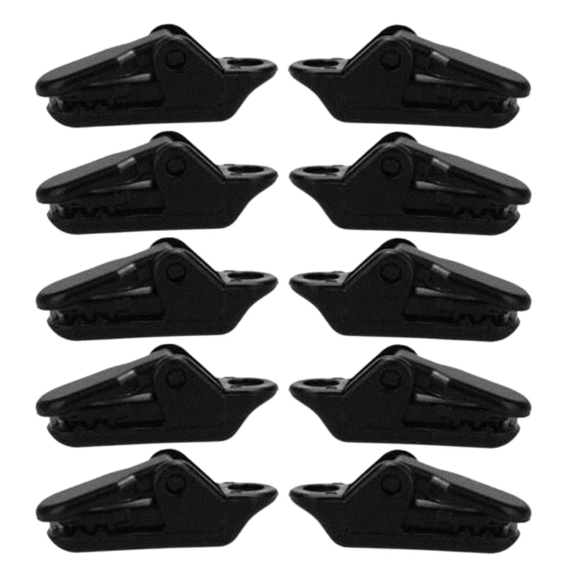 

50Pcs Sail Tarp Clips Secures Clamp with Strong Lock Grip for Outdoor Camping,Tent,Awning,Banner Tighten Hardware Kit