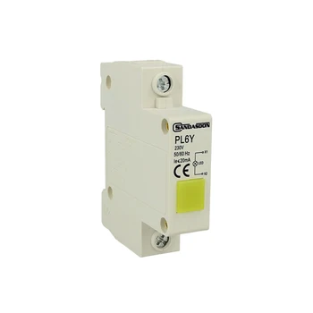 

SANDASDON SD-PL6Y SANDASDON indicator Led light yellow for DIN rail signal