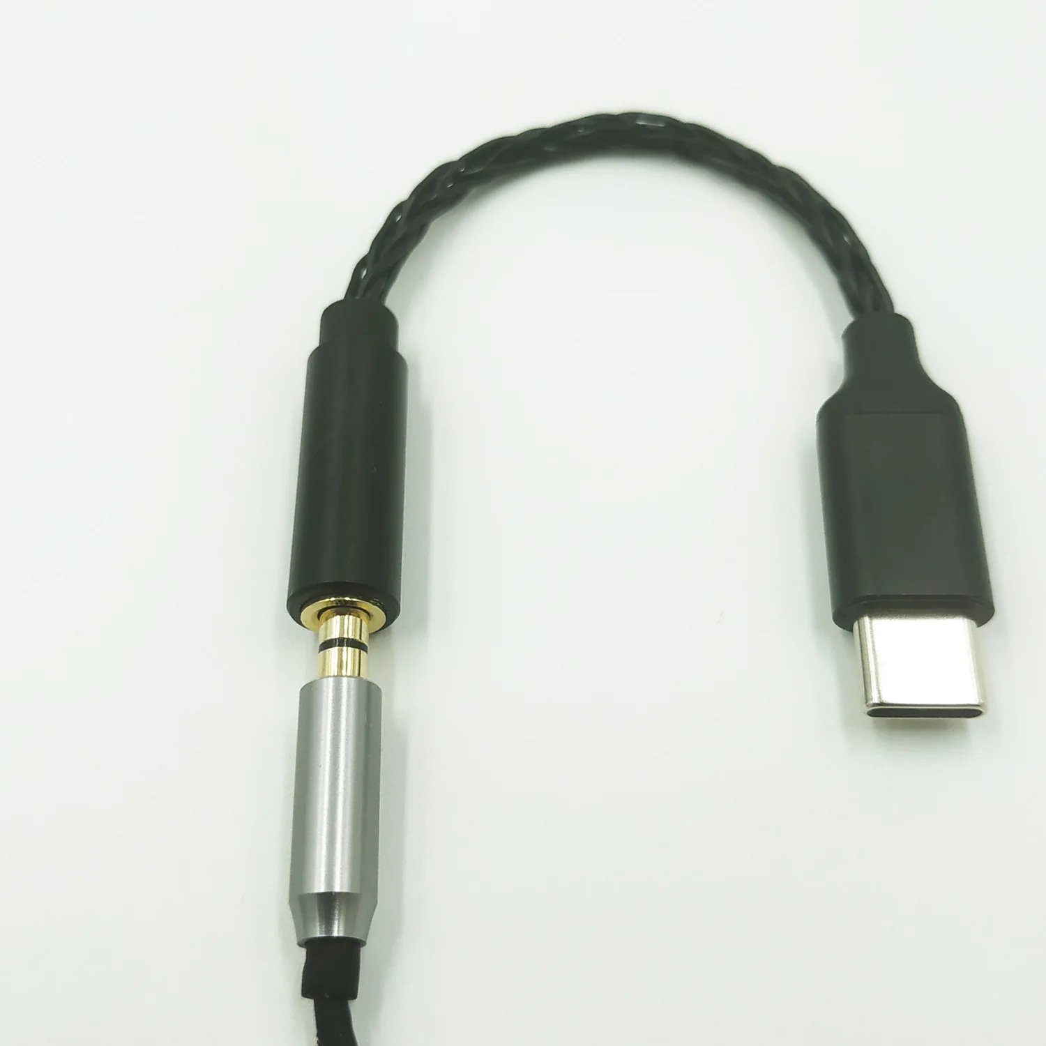 Type c To 3 5mm Audio Adapter Digital Audio Patch Cord Global ADC Decoding Chip Type c Jack Headphone Cable for Xiaomi Huawei