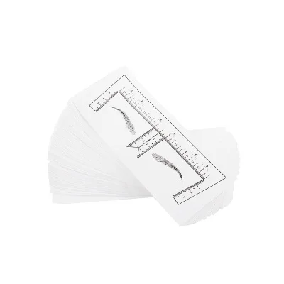 ʺڸ ο 50pcs ݿ  ġ   microblading eyebrow ǥ   