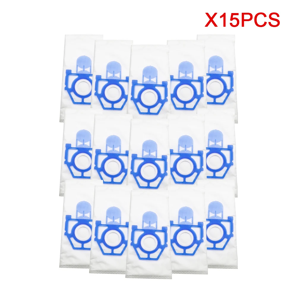 

15pcs vacuum dust bags for Zelmer Maxim 3000.0.K28S 919.0 SP Clarris 2700.0 ST 819.0 ST Meteor 2400.0 EQ Flip 321