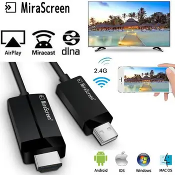 

New Wireless HDMI Wifi Dongle Anycast Miracast Wireless Display Receiver Android TV Stick Airplay Chromcast Mirror Screen DLNA