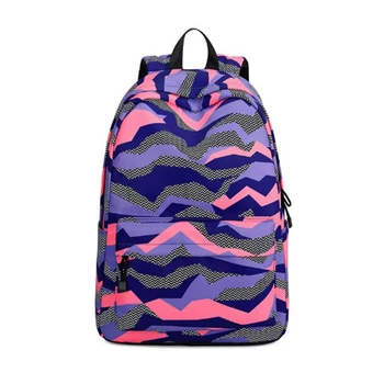 

AUAU-New Waterproof Polyester Backpack for School Teenagers Girls Boys Multifunction Women Travel Backpacks Female Bag Book Moch