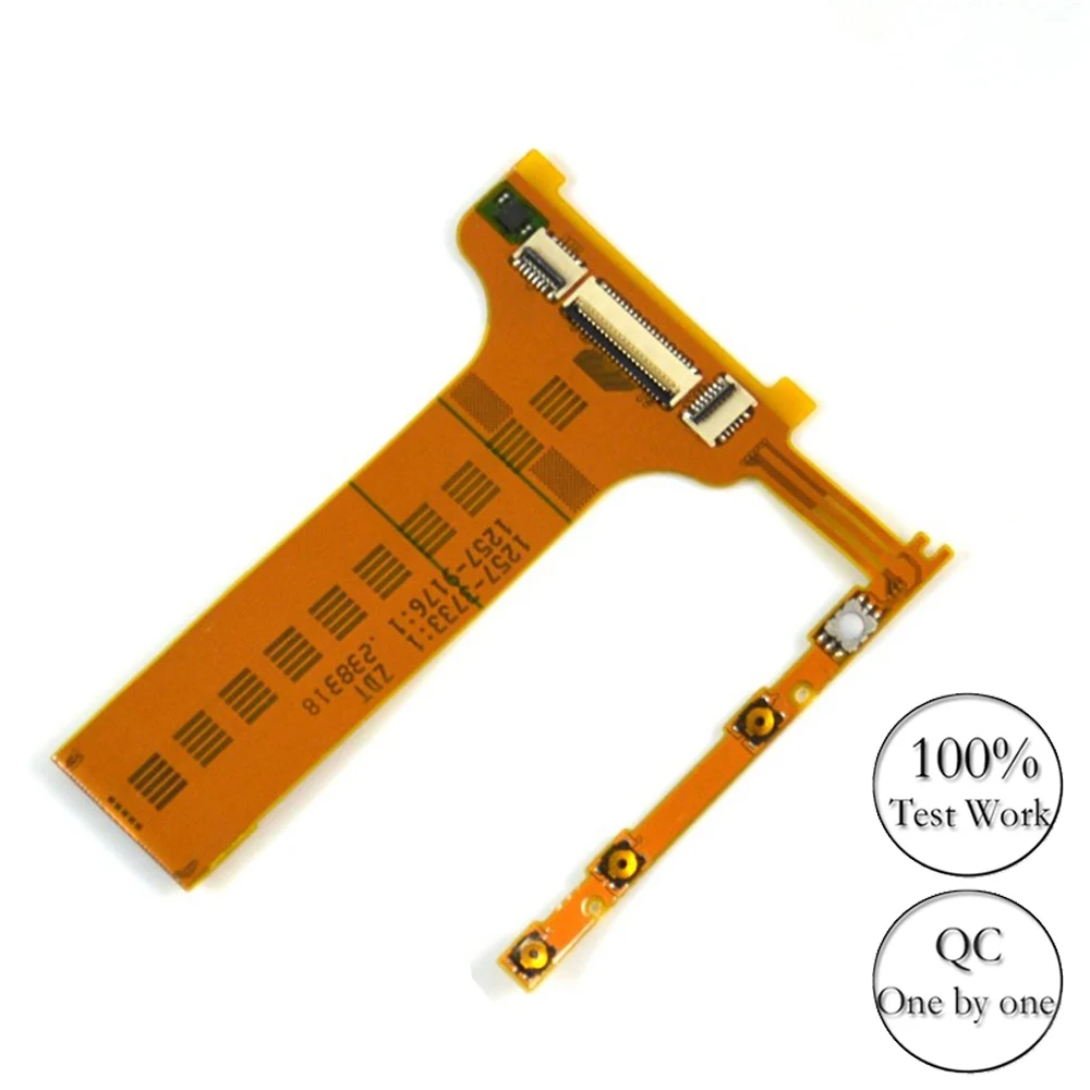 

CXHKRR Original Volume Button Side on/off Button Flex Cable Repair Parts For Sony T LT30 LT30p Replacement repair parts