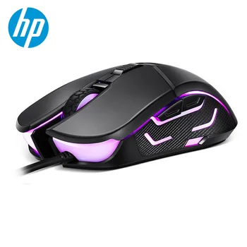 

HP G260 RGB LED Light Wired Gaming Mouse Professional Macro Ergonomic 5500 DPI Mouse for PC Computer Laptop Silent Mause Mice
