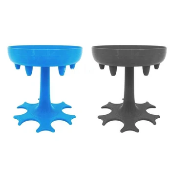 

6 Shot Glass Dispenser and Holder Shot Glass Dispenser Six Ways Drinking Games Wine Dispenser for Bar Cocktail