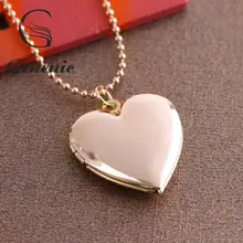 1 Pc Hart Vormige Vriend Foto Fotolijst Medaillon Hanger voor Ketting Romantische Sieraden Leuk Cadeau(China)