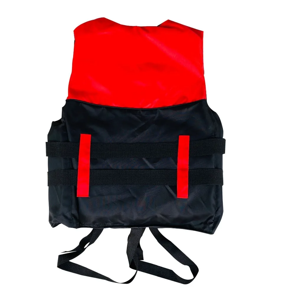 Universal Outdoor Swimming Boating Skiing Driving Vest Survival Suit Polyester Life Jacket for Adult Children with Pipe S-XXXL