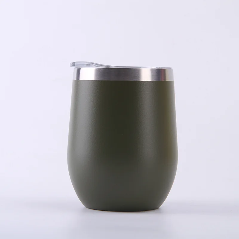 ВИГ вакуумная фляжка чашка Borraccia Acciaio Termo Bouteille Inox Bottiglia Termica Вода Вино термо - Цвет: army green