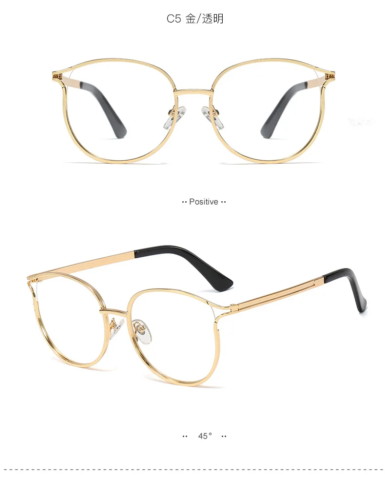 Женские очки в черной оправе, оправа для очков кошачий глаз, оправа TR90, очки для близорукости, брендовые дизайнерские очки 93332