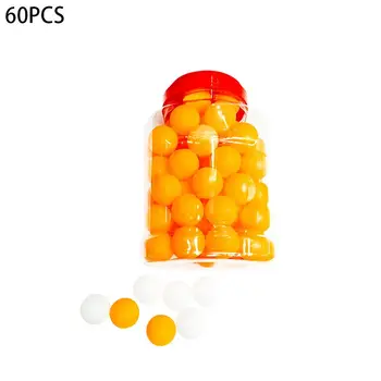 

60pcs/set 40mm Ping Pong Ball Lightweight Corrosion Resistant Durable damp-proof PVC Professional Training Ping Pong Balls Racq