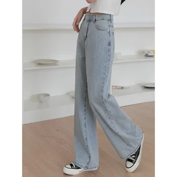 

2020 New Autumn Wide Leg Pants High Waist Streetwear Solid Gothic Sweatpants Harajuku Cargo Pants Women Bts Kpop Free Shipping