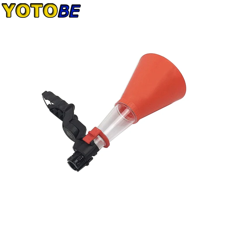 

Engine Oil Filling Set Universal Oil Funnel with Adjustable Width Holding Clamp Multifunctional Pour Oil Tool for Car Repairing