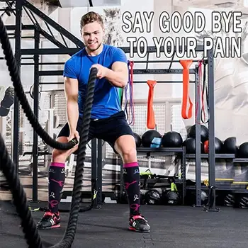 

Compression Socks Men Women 30 Mmhg Knee High Medical Edema Veins Socks Varicose Running Marathon Sports Diabetes I0Z3