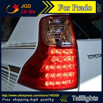 

Car Styling tail lights for Toyota Prado taillights 2011 2012 2013 LED Tail Lamp rear trunk lamp cover Toyota Prado taillight