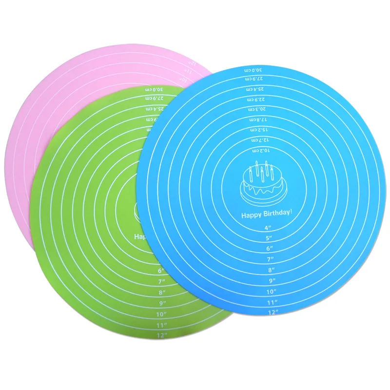 

Round Silicone Kneading Mat Baking Utensils Diy Silicone Baking Mat Pizza Dough Maker Pastry Kitchen Cooking Gadgets