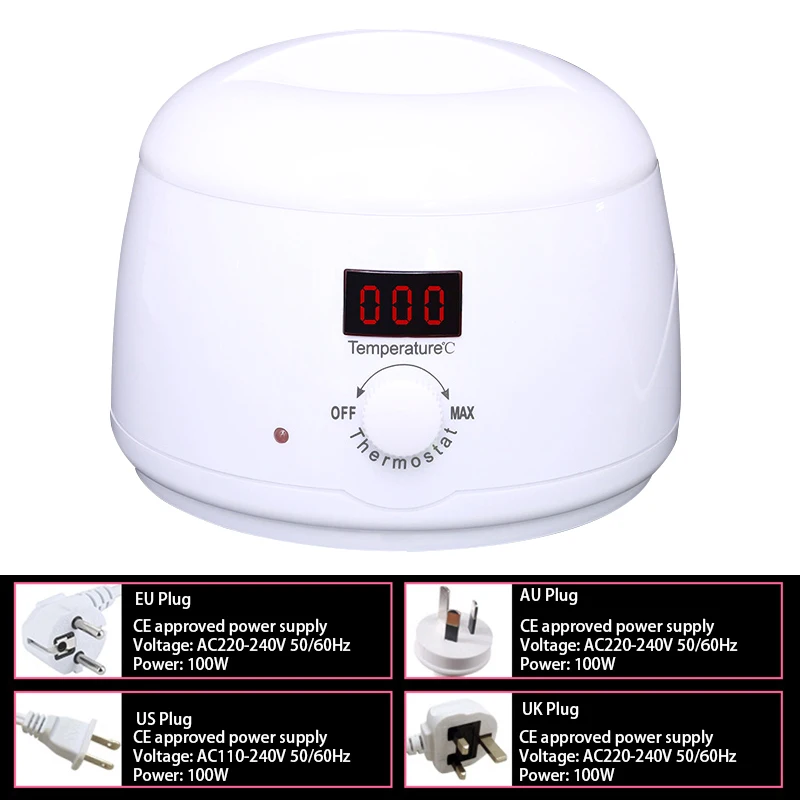 

Portable Warmer Wax Heater Professional Wax Heater Hair Removal Rechargeable Electric Wax Warmer Heater Body Depilatory Machine