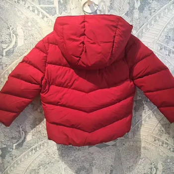 

PER-SALE Ship In End of September 2020 New Winter Coat for Baby Girl BP Red Hooded Down Jacket Toddler Girl Clothes for 2y-16y