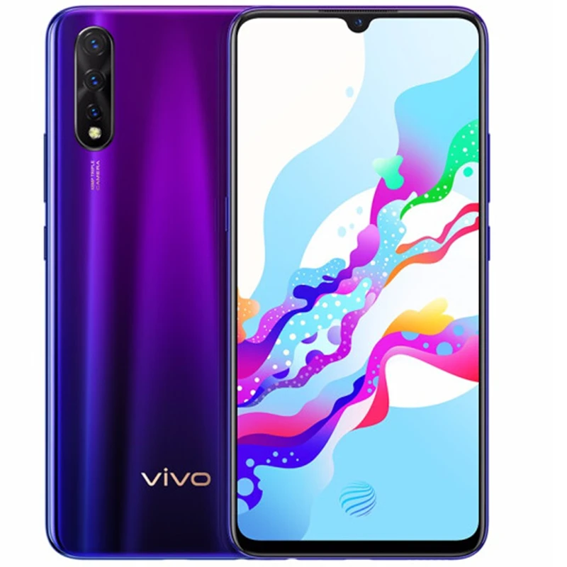 Vivo Z5 SuperAmoled экран мобильный телефон Snapdragon 712 Android 9 48MPTriple камера 4500 мАч батарея экран FringerPrint