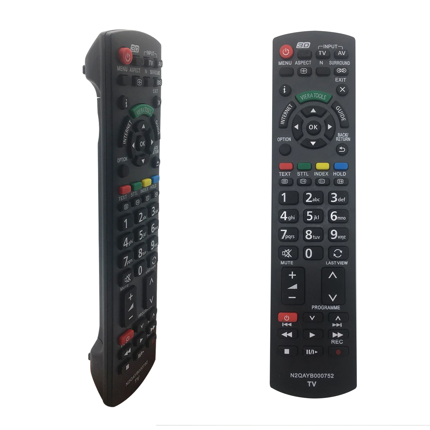Replacement Remote Control N2QAYB000752 Fits Panasonic Viera LCD LED LCD 3D  TV N2QAYB000715 N2QAYB000487 N2QAYB000753 - AliExpress