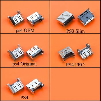 

YuXi HDMI Port Socket Interface Connector slot for Playstation 4 PS4 for PS4 Pro For PS3 Slim CECH-3000