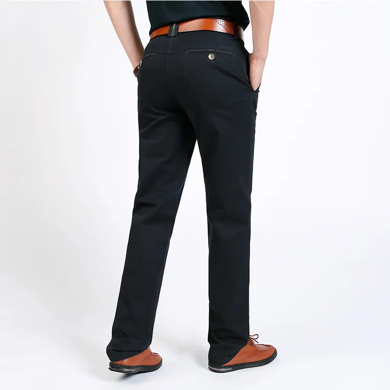 

Hot Selling Men Paragraph Four Seasons New Style Elasticity Bib Overall Loose And Plus-sized Straight-Cut Youth Business Casual