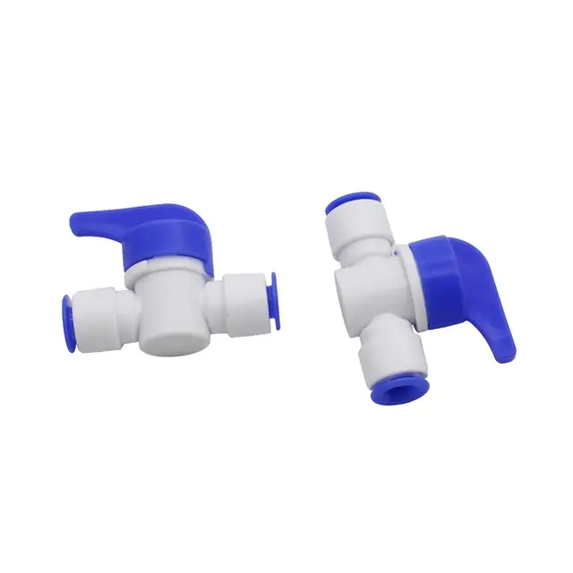 1/4 Hüvelykes Gyorscsatlakozó Golyószelep Csatlakozó 6,35 Mm Csővizelő Kapcsoló Miután Ködrendszer Öntözőszelep Illesztése - Image 4